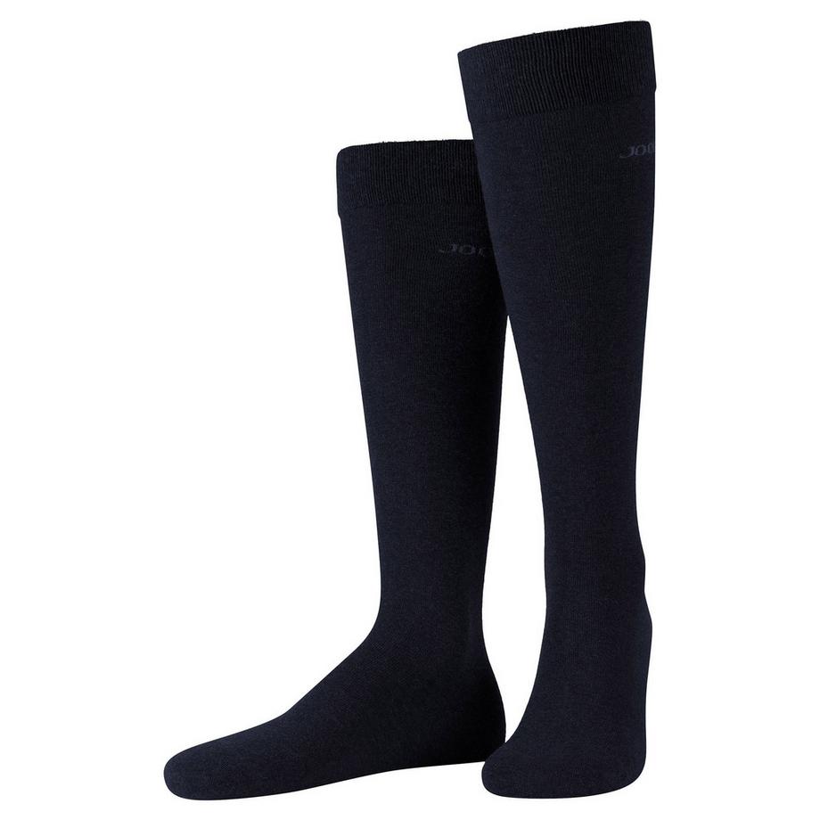 JOOP! Unisex Premium Essential Cotton Kniestrümpfe 2er Pack  