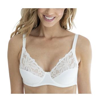 Soutien-gorge dentelle, armatures en titane.