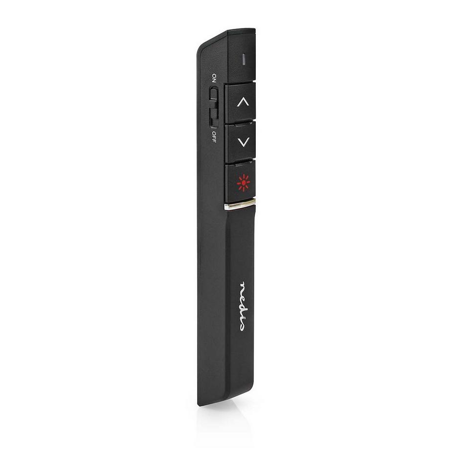 Nedis  Presenter | Laser Pointer Entfernung bis zu: 100 m | Kabellose Reichweite bis zu: 30 m | Schwarz 