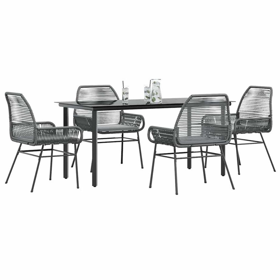 VidaXL Garten essgruppe poly-rattan  