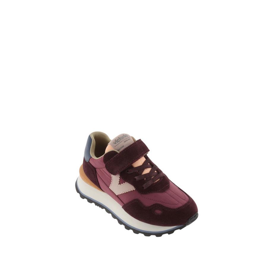 Victoria Viento Baskets Nylon et Daim pour Enfants  