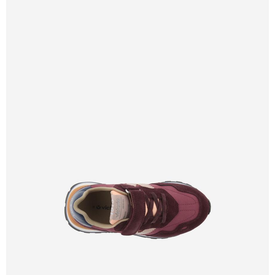 Victoria Viento Baskets Nylon et Daim pour Enfants  