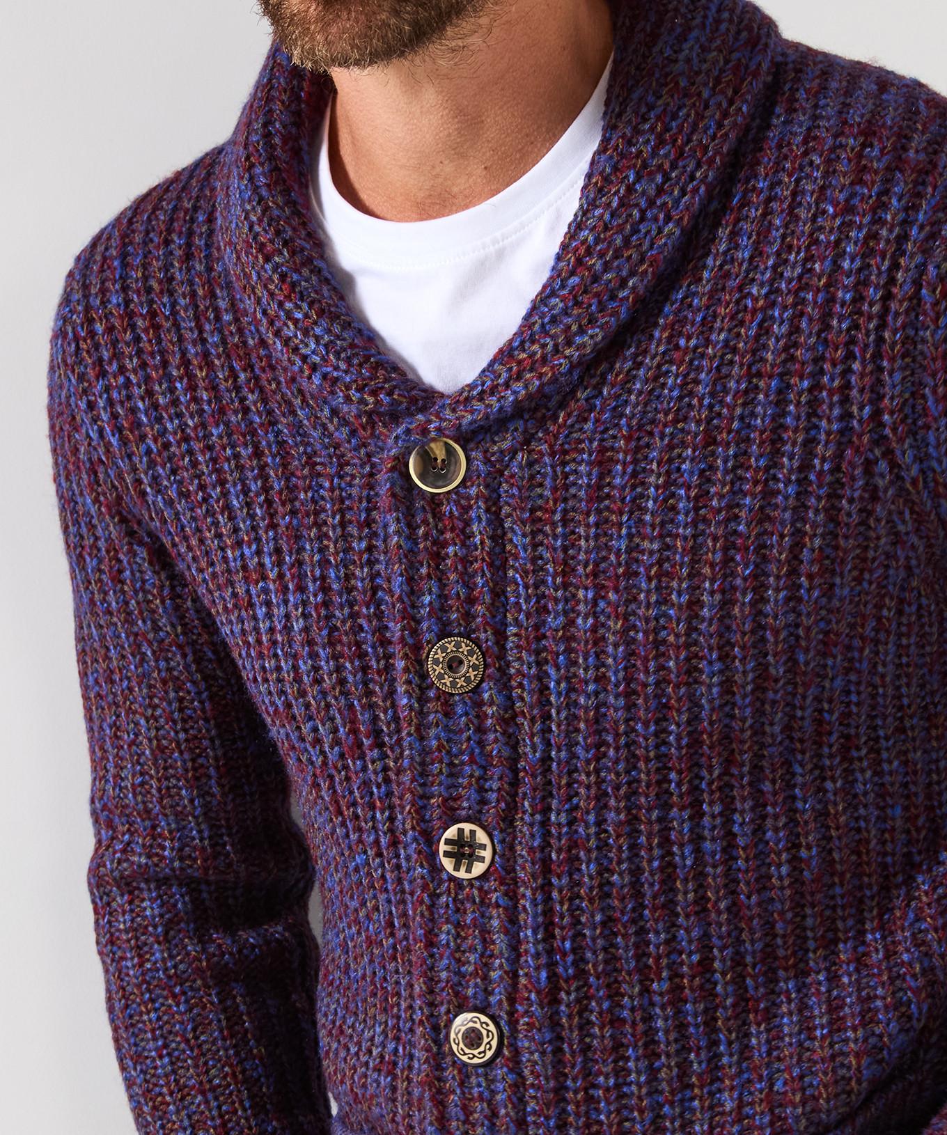 Joe Browns Stilvolle Strickjacke Schalkragen  