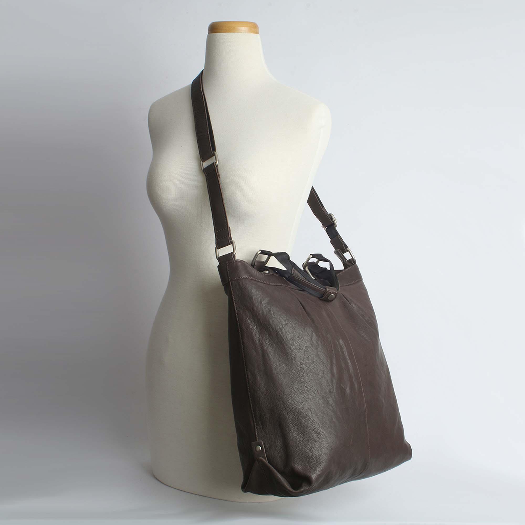 Margelisch Cedel 1 Borsa a Tracolla in Pelle  