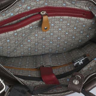 Margelisch Cedel 1 Borsa a Tracolla in Pelle  