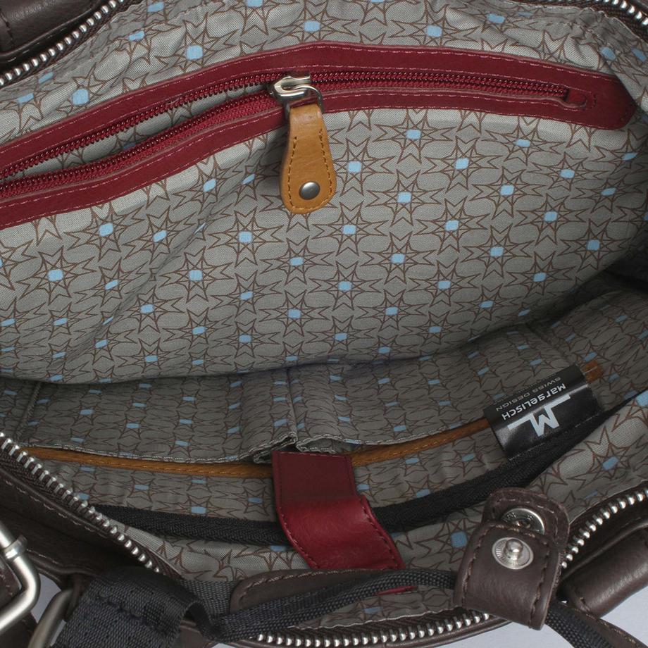 Margelisch Cedel 1 Leder Umhängetasche  