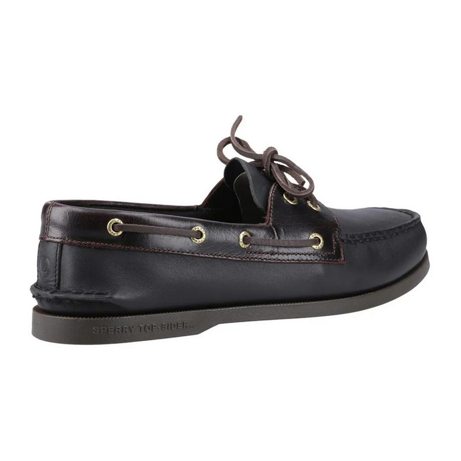 Sperry Chaussures Bateau Authentic Cuir Pleine Fleur 2 Œillets  