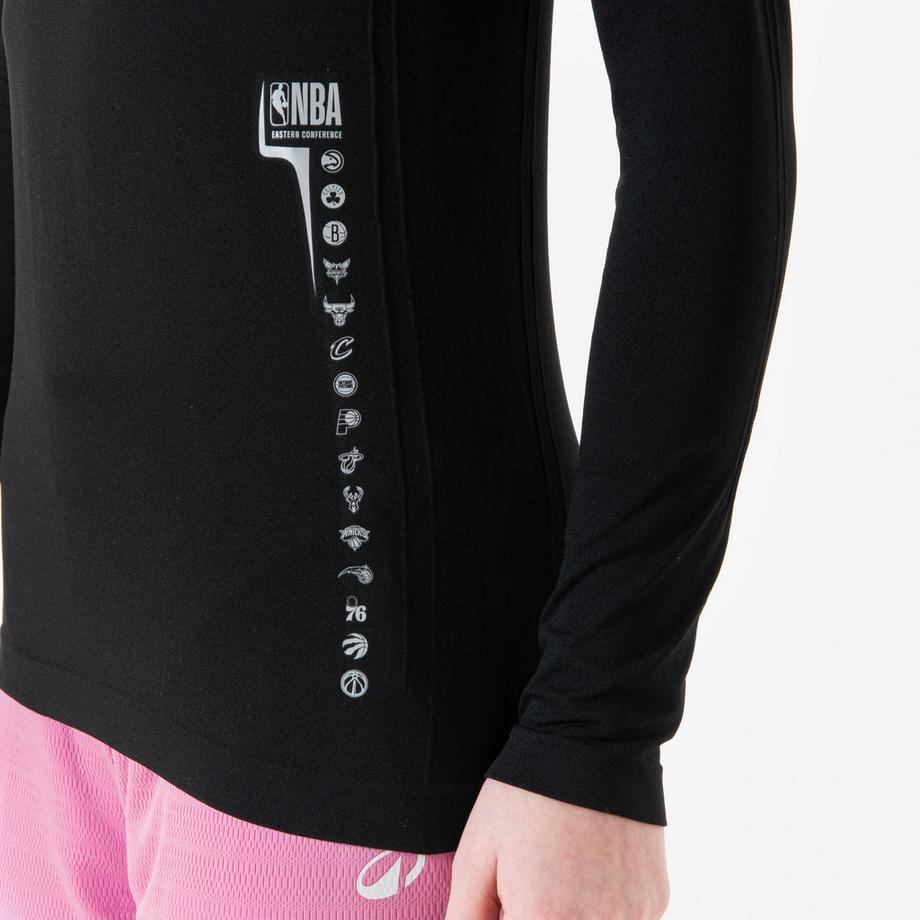 TARMAK  Intimo bambino maniche lunghe basket poliestere 