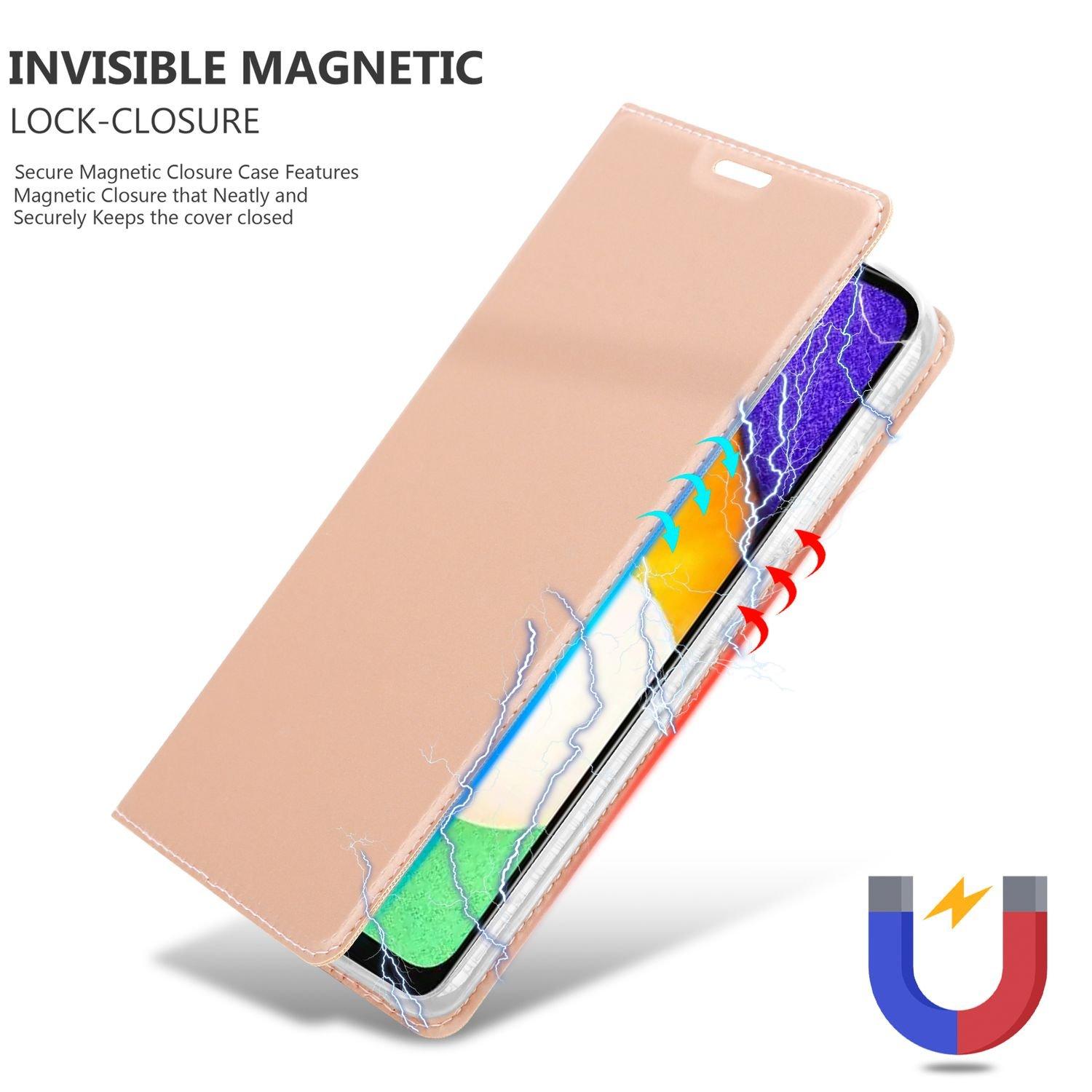 Cadorabo  Housse compatible avec Samsung Galaxy A13 5G - Coque de protection avec fermeture magnétique, fonction de support et compartiment pour carte 