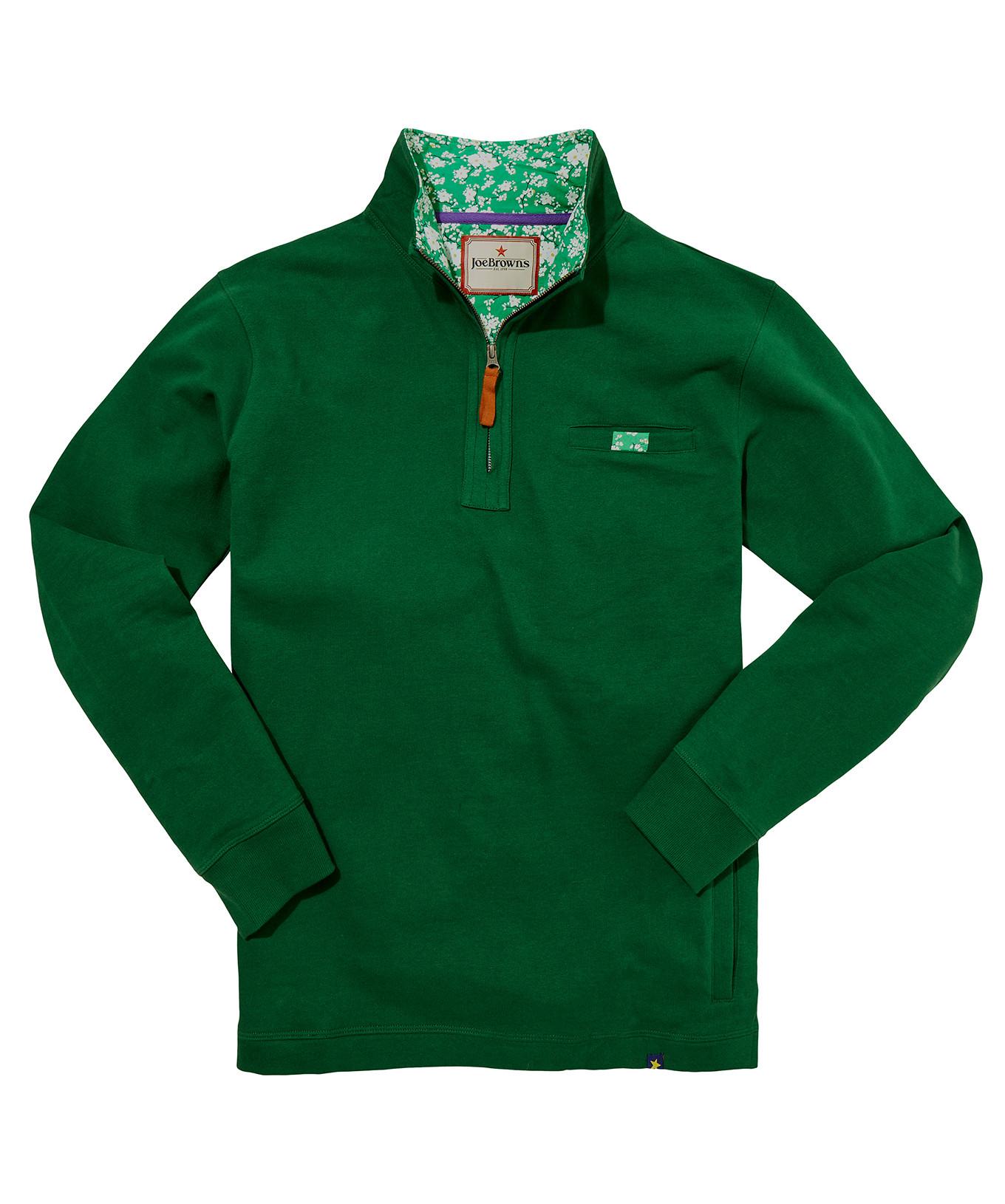 Joe Browns Felpa Collo Zip a Imbuto  