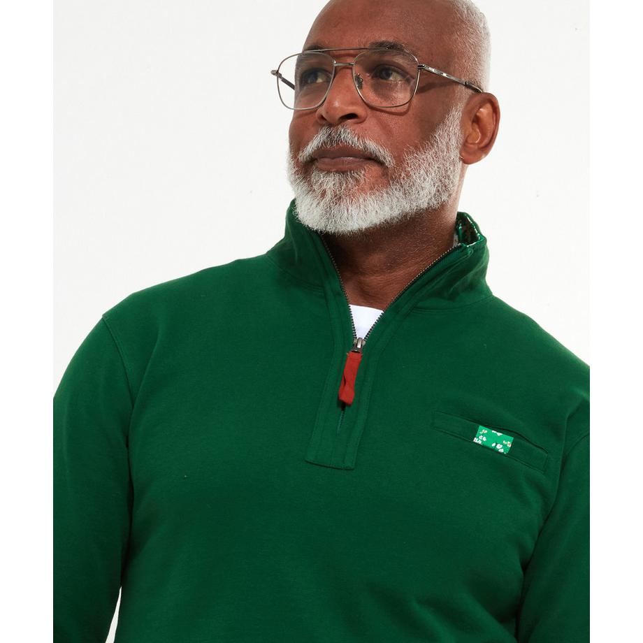 Joe Browns Sweatshirt Col Zippé Cheminée  