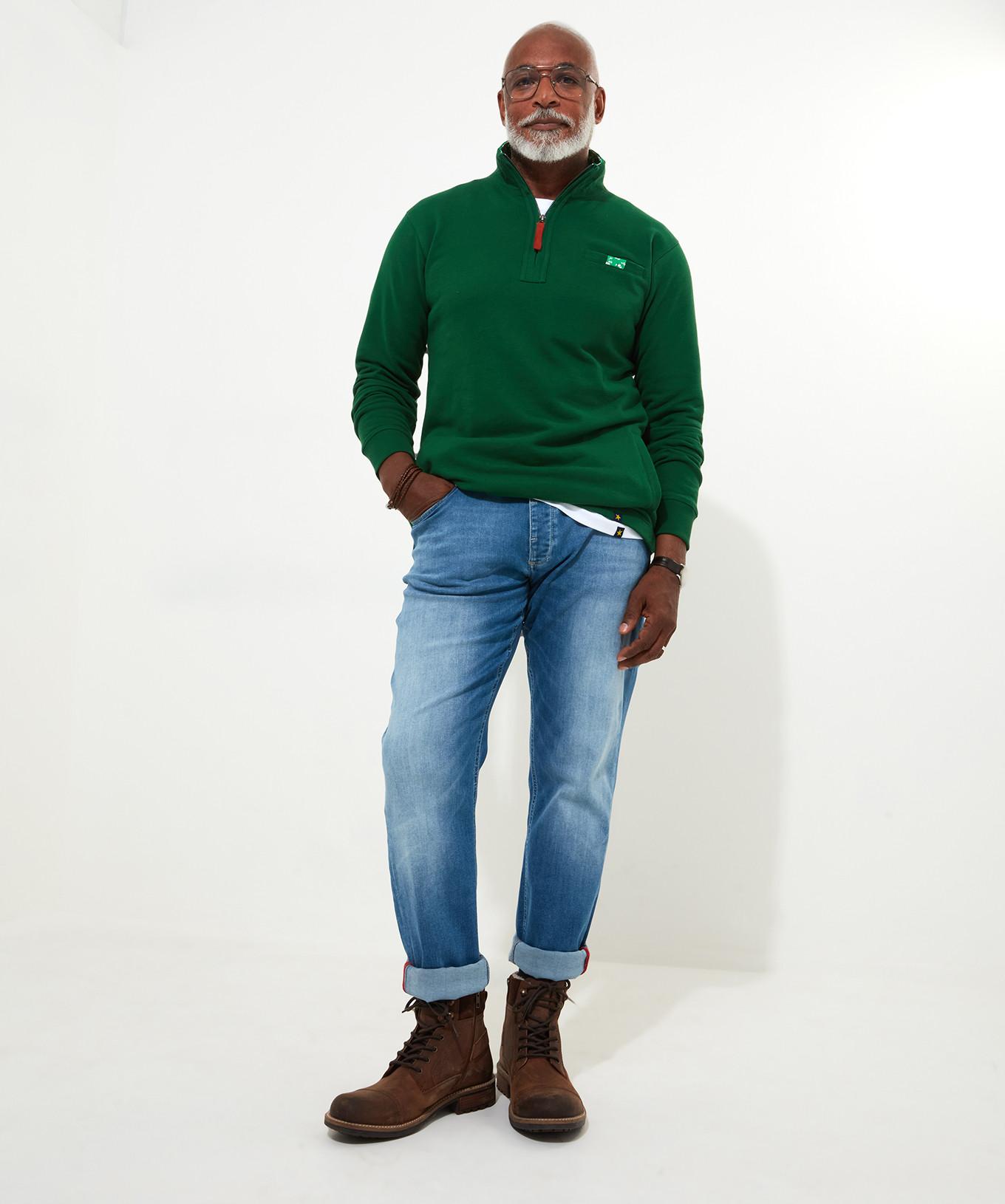 Joe Browns Felpa Collo Zip a Imbuto  