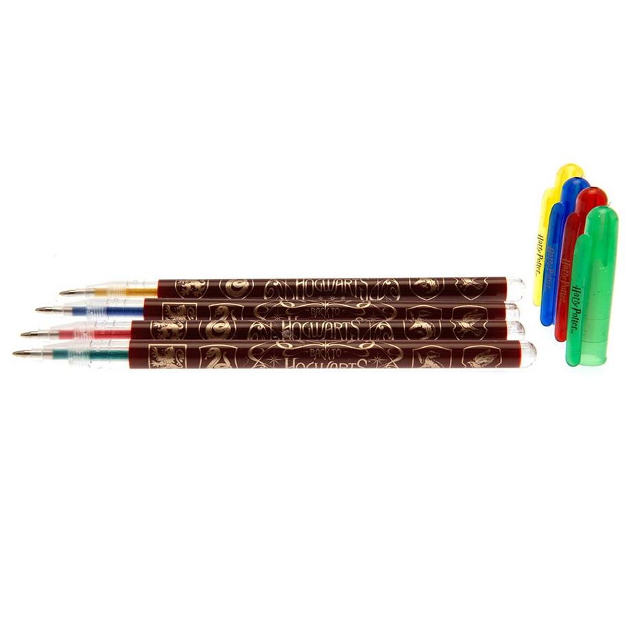 Harry Potter GelStift, Hogwarts Häuser Set 4erPack  