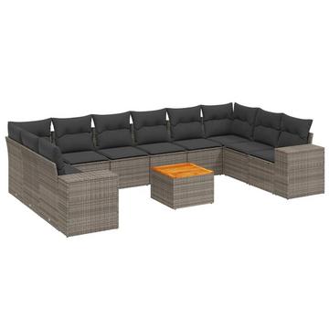 Garten sofagarnitur poly-rattan