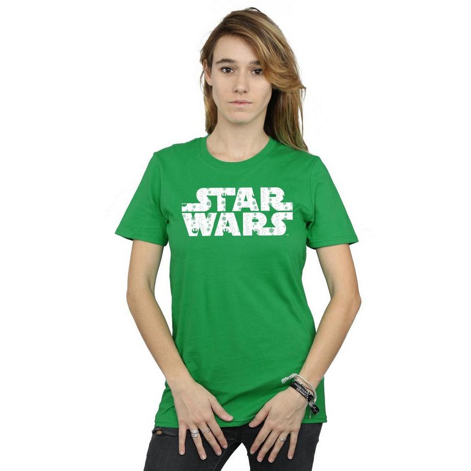 STAR WARS Star Wars Christmas Logo T-Shirt  