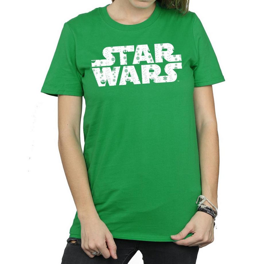 STAR WARS Star Wars Christmas Logo T-Shirt  