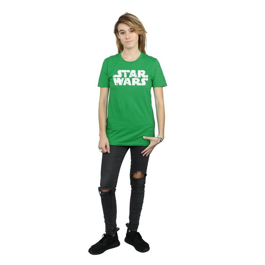 STAR WARS Star Wars Christmas Logo T-Shirt  
