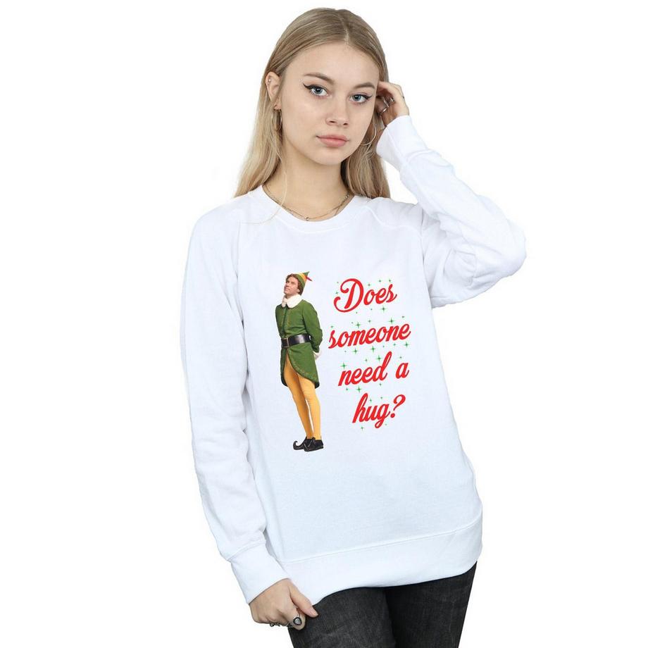 Elf Does Someone Need A Hug Sweatshirt  