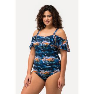 Ulla Popken Costume Volant Coppe Morbide Spalline Regolabili  