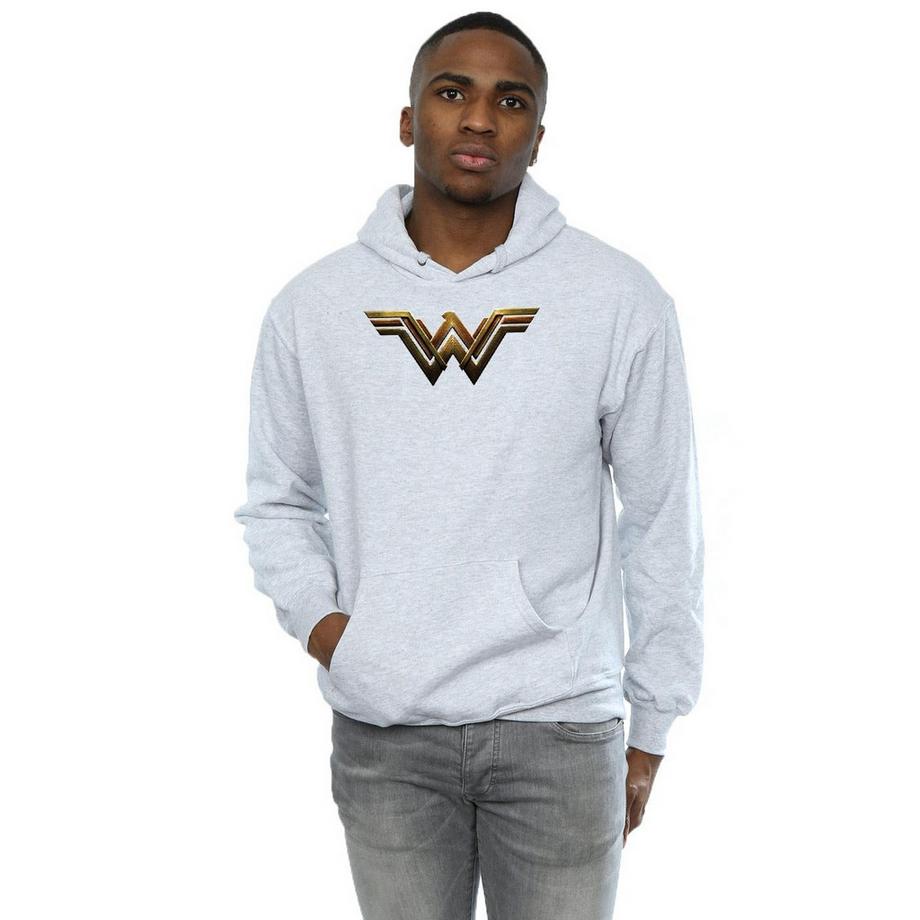 DC COMICS Justice League Wonder Woman Logo Kapuzenpullover  