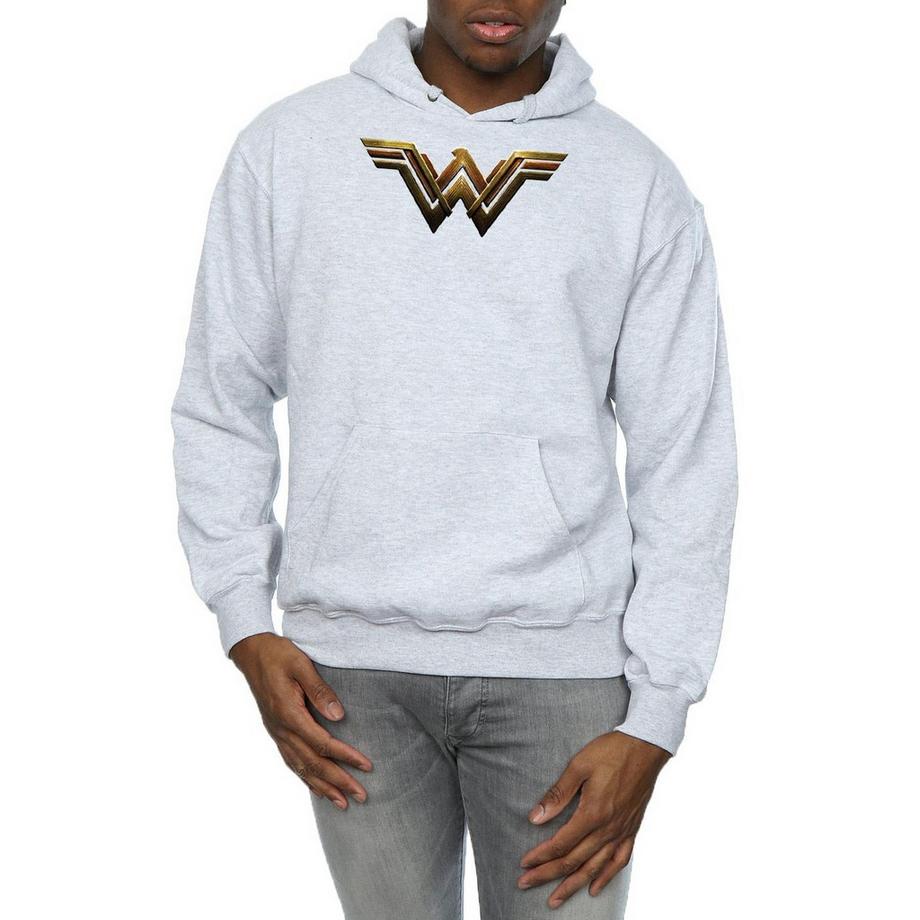 DC COMICS Justice League Wonder Woman Logo Kapuzenpullover  
