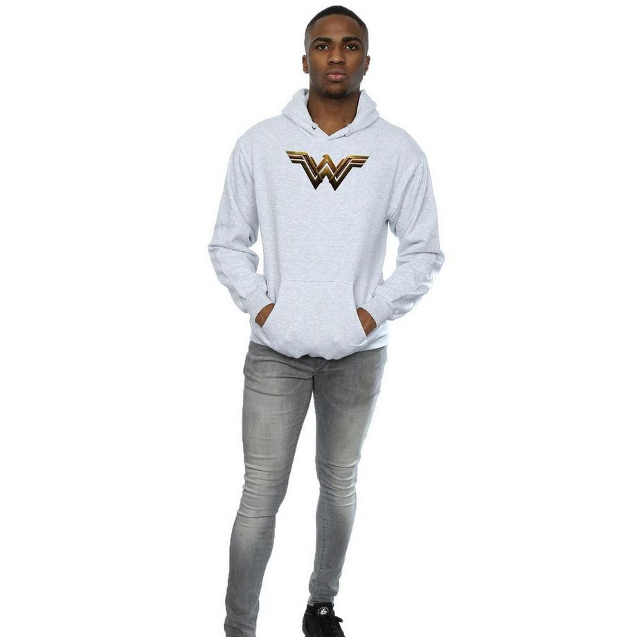 DC COMICS Justice League Wonder Woman Logo Kapuzenpullover  