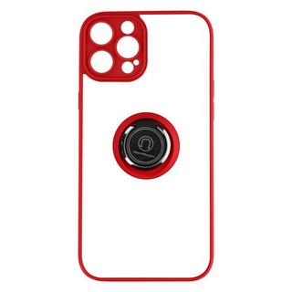 Avizar  Coque iPhone 14 Pro Rouge avec Anneau 