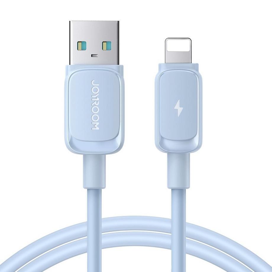 Joyroom USB-A-auf-Lightning-Kabel, 3A, 1,2 m – Blau