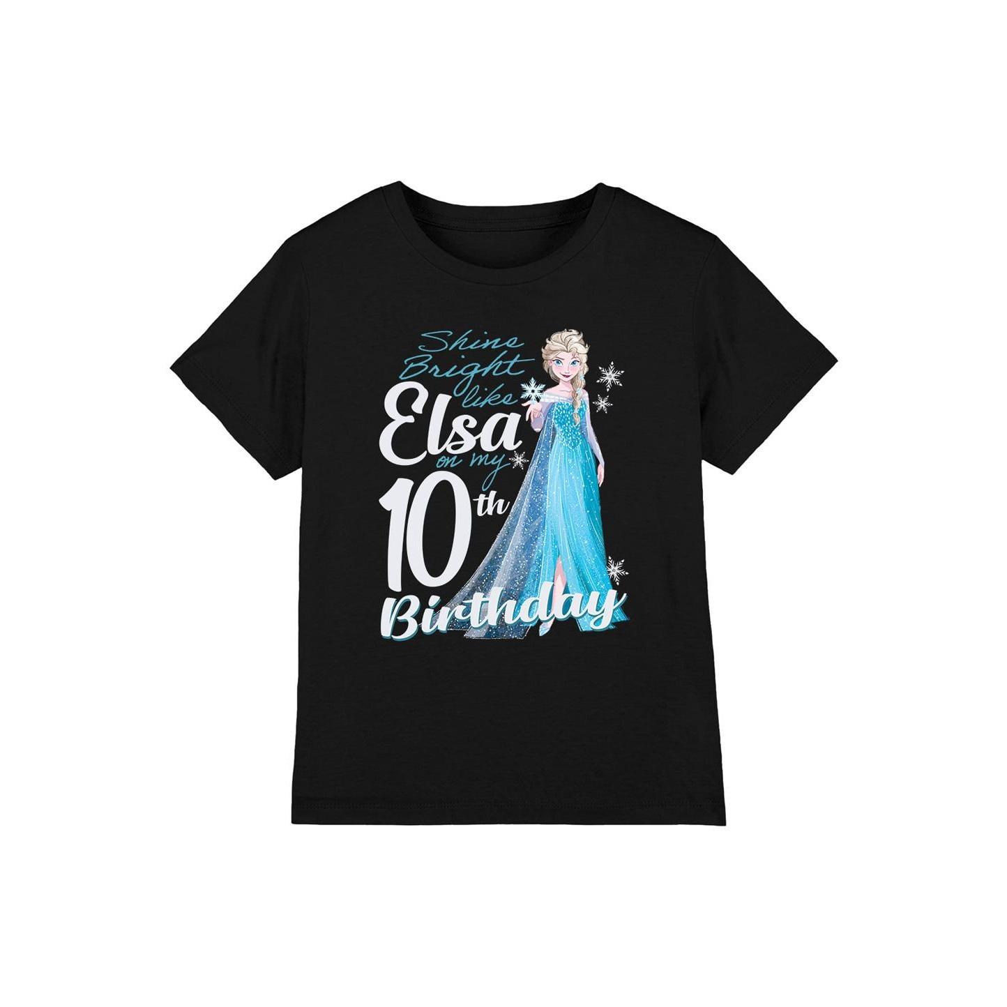 FROZEN  Bright Like Elsa TShirt  10. Geburtstag 