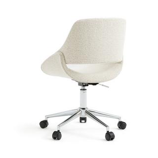 La Redoute Intérieurs Fauteuil de bureau tissu bouclette  