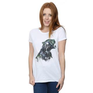 MARVEL  Tshirt BLACK PANTHER WILD SILHOUETTE 