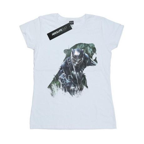 MARVEL  Black Panther Wild Silhouette TShirt 