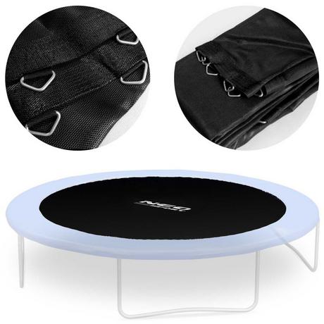 B2X Tapis trampoline 435 cm avec 80 ressorts - 14 pieds Neo-Sport  