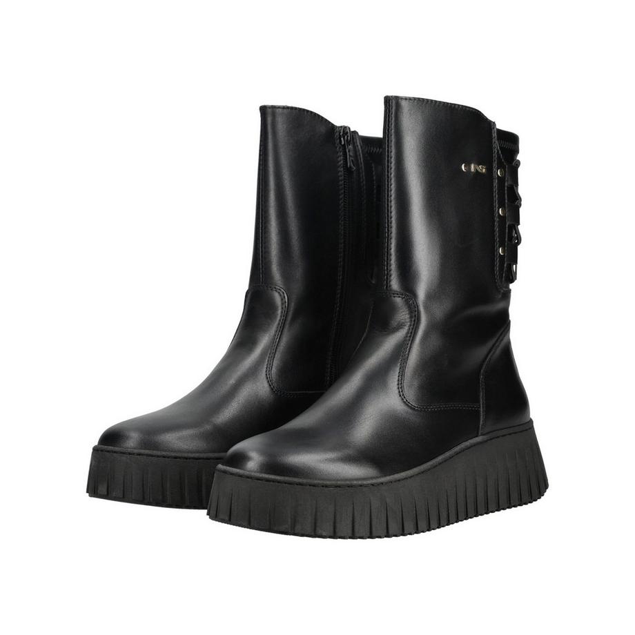 Nero Giardini Plateausohlen-Stiefel mit Seitenschnürung  