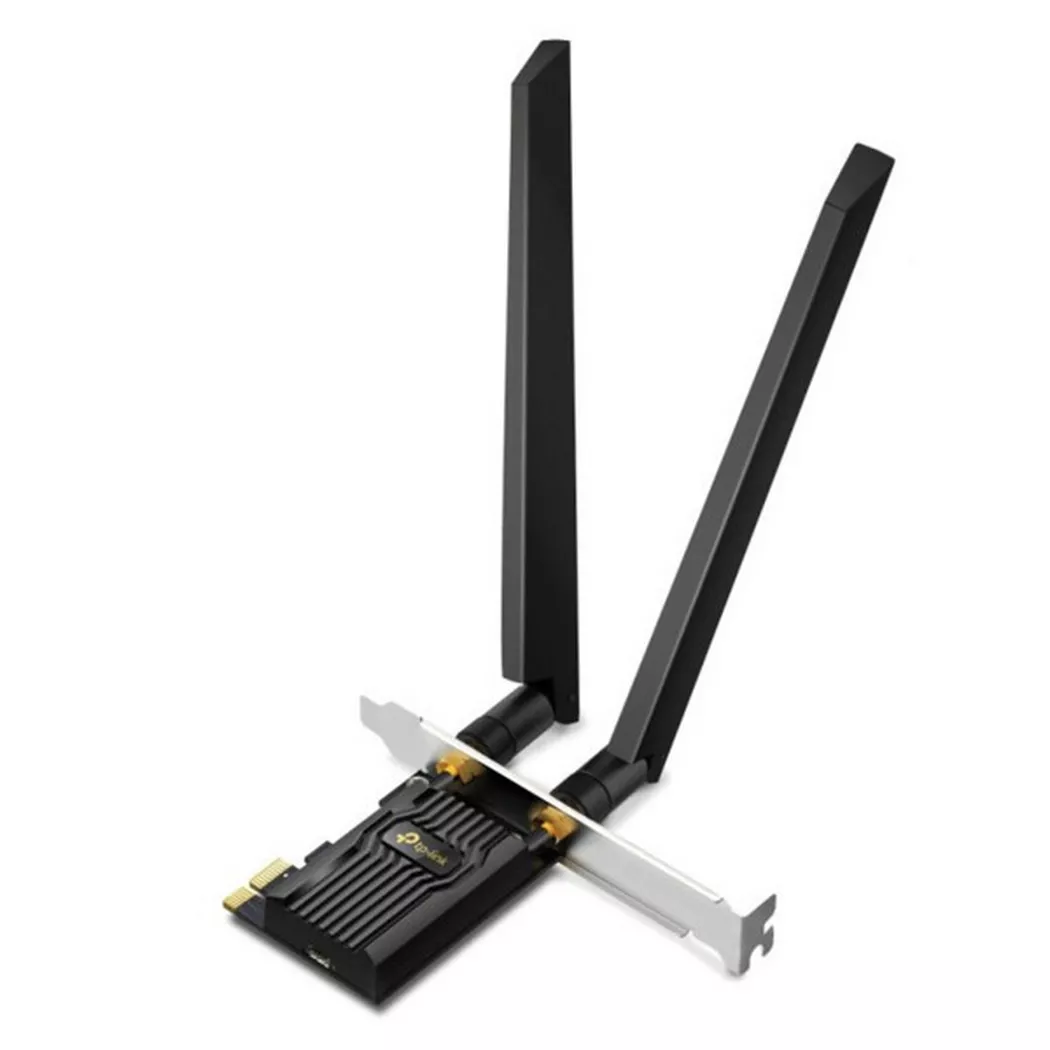 TP-Link - AXE5400 TriBand WiFi 6E Bluetooth PCI, Schwarz