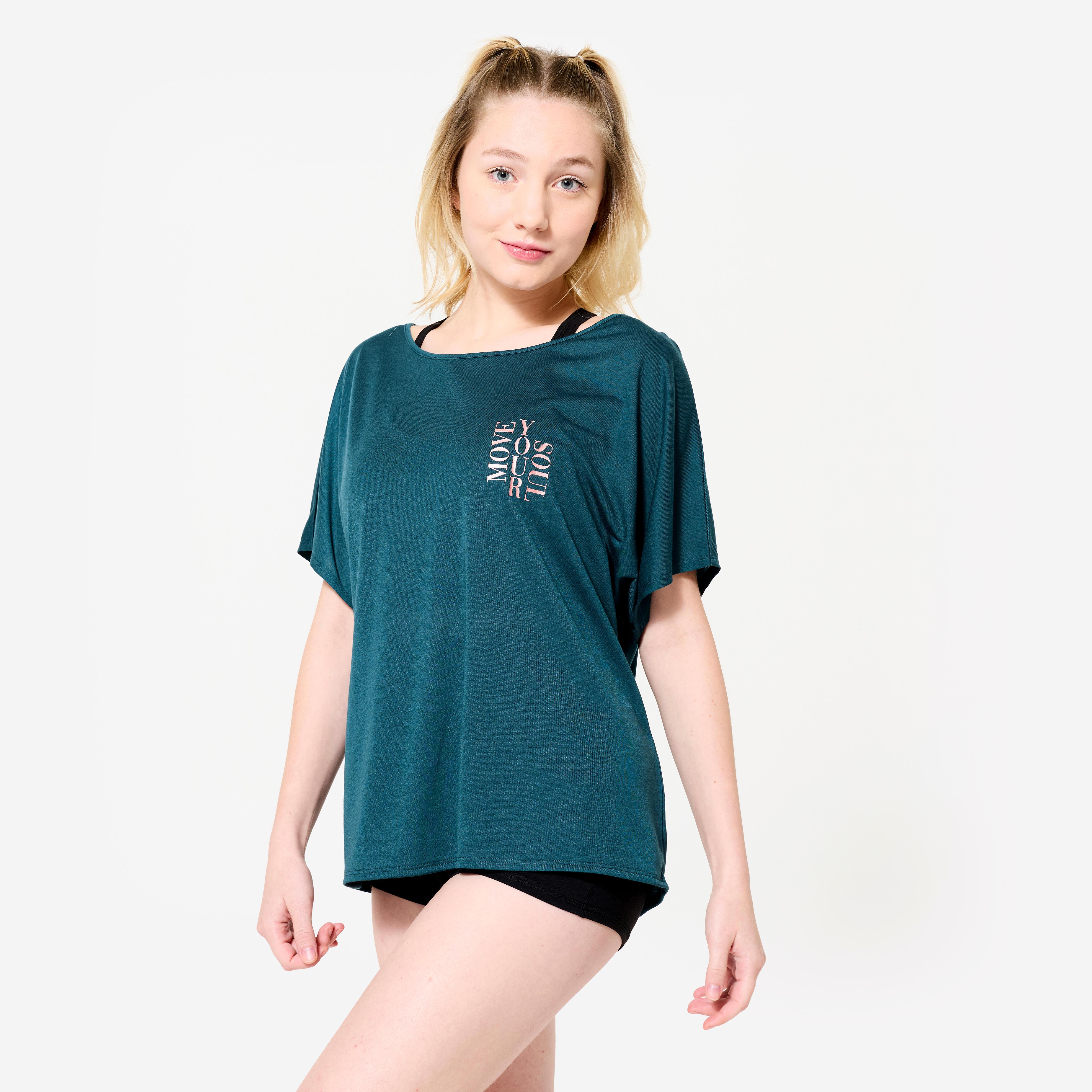 DOMYOS  Kurzarmshirt  Modern Dance fliessend 