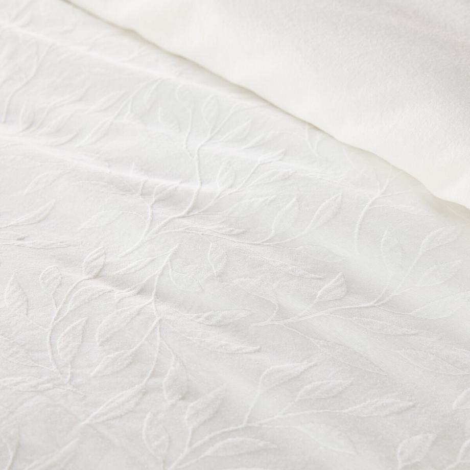 La Redoute Intérieurs Miren Jacquard Pflanzenmuster Duvetbezug  