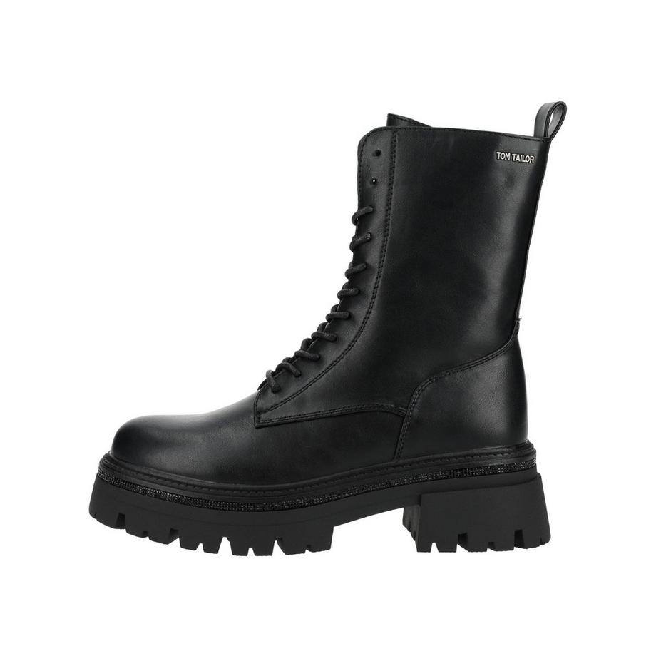 TOM TAILOR Schnürstiefelette mit kräftiger Profilsohle  