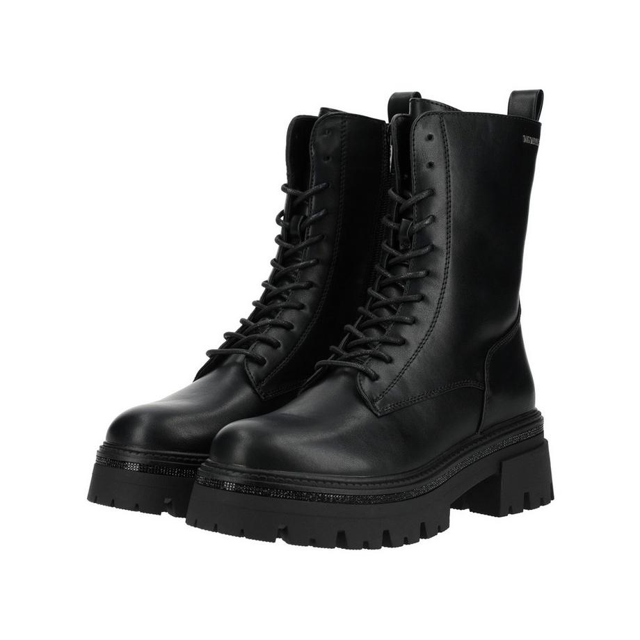 TOM TAILOR Schnürstiefelette mit kräftiger Profilsohle  