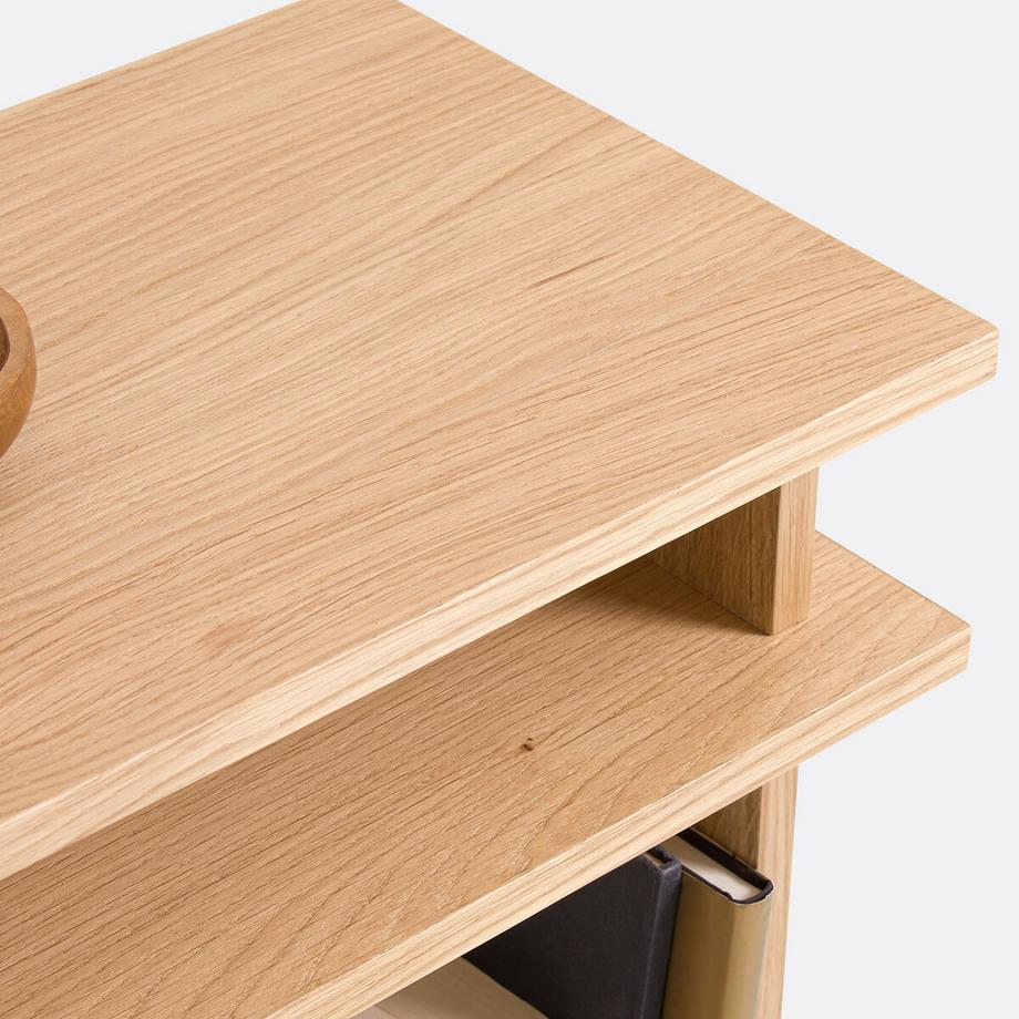 La Redoute Intérieurs Étagère plaquée chêne  