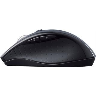 Logitech  M705 Marathon Mouse ergonomico Senza fili (radio) Laser Nero, Argento 7 Tasti 1000 dpi Ergonomico 