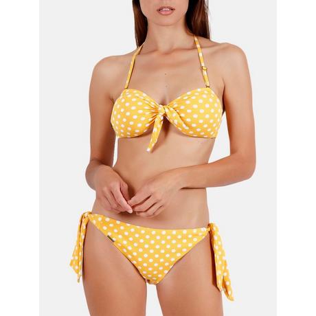 Admas  2-teiliges Bandeau-Bikini-Set push-up Life Dots 