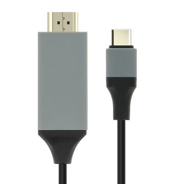USB-C/HDMI Videokabel Wiwu Schwarz