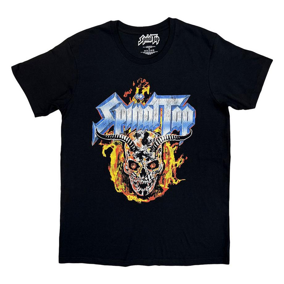 T-ShirtMotiftyle Crâne Enflammé