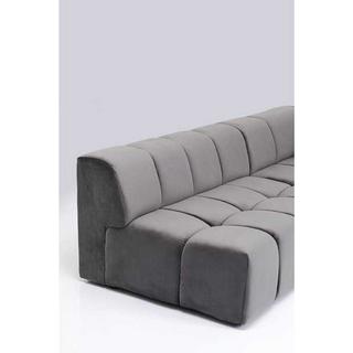 KARE Design Canapé d'angle Belami gris droit  