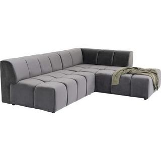 KARE Design Canapé d&#039;angle Belami Gris Droite  