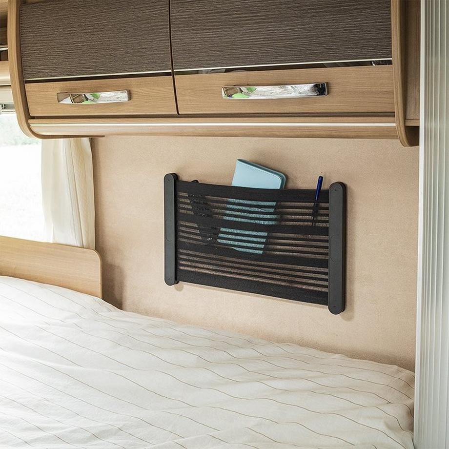 Pricenet  Filet de rangement élastique L 40x26,5cm avec fixation plastique 