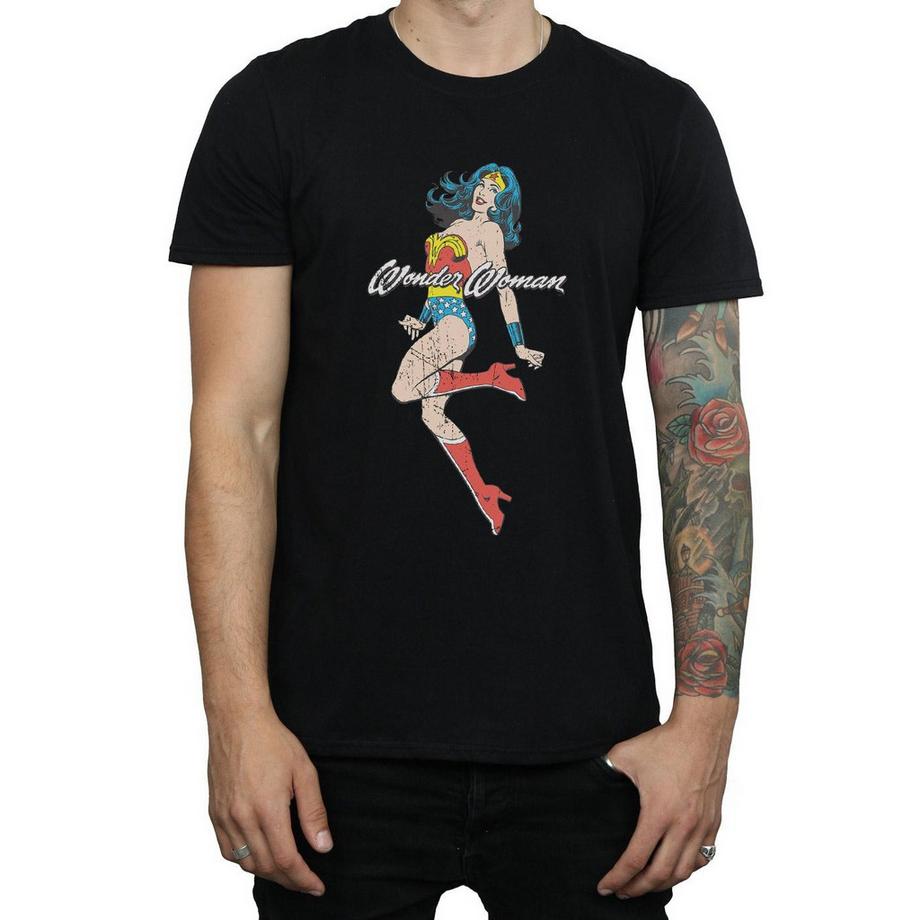 DC COMICS T-Shirt Wonder Woman Stampa Grafica  