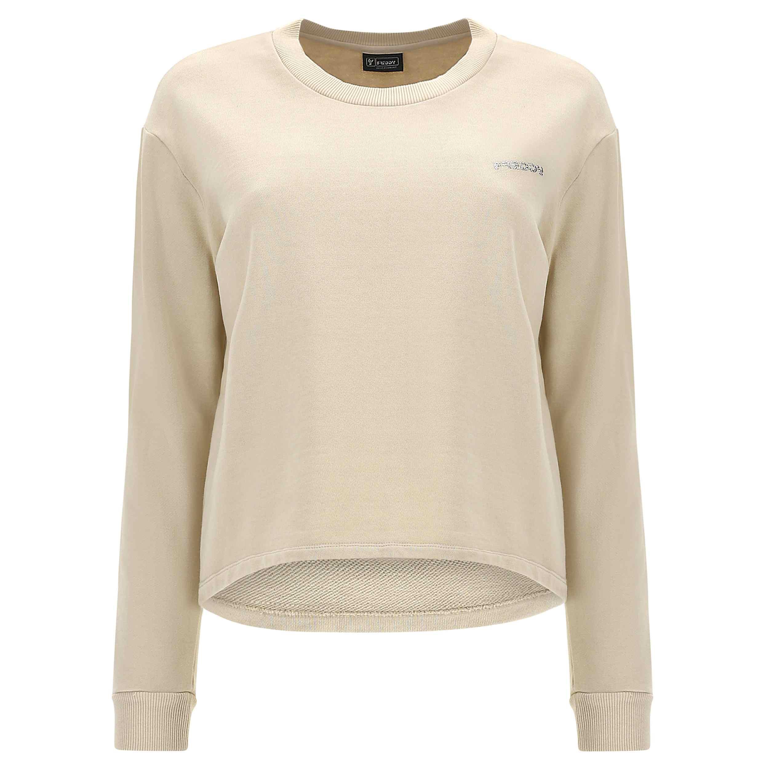 FREDDY Cropped Rundhals-Sweatshirt  