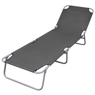 VidaXL Chaise longue tissu  